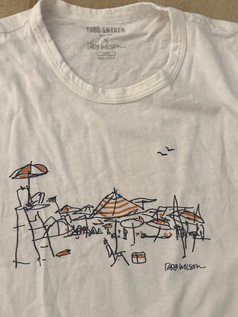 Todd Snyder x Rob Wilson Beach Tee
